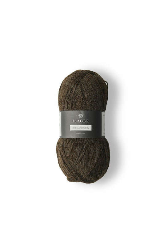 Isager - Highland - Chocolate