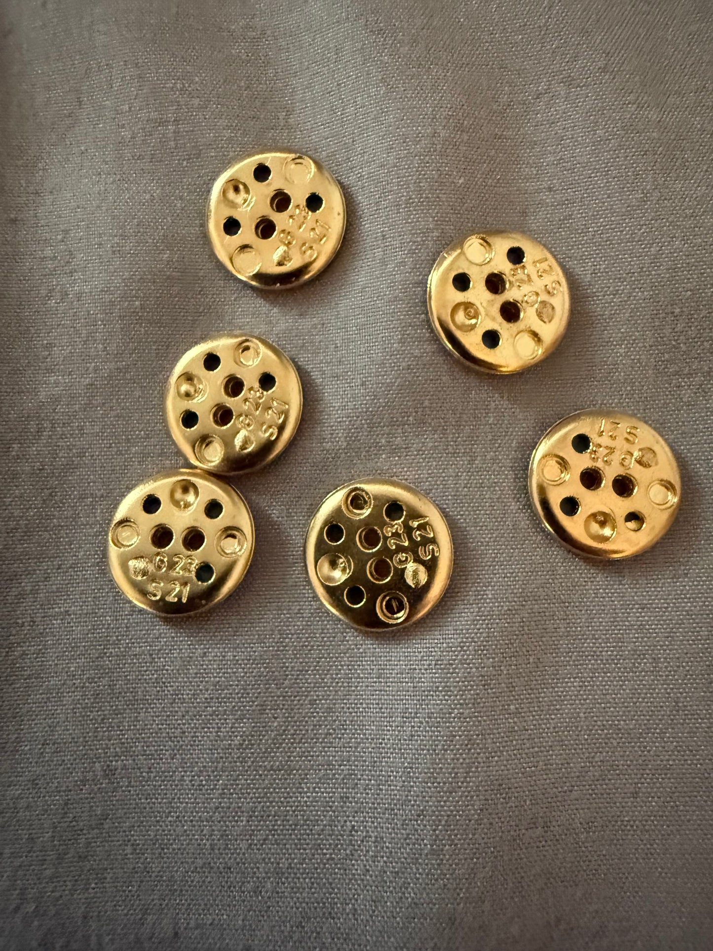 Buttons - Vintage Metal #3