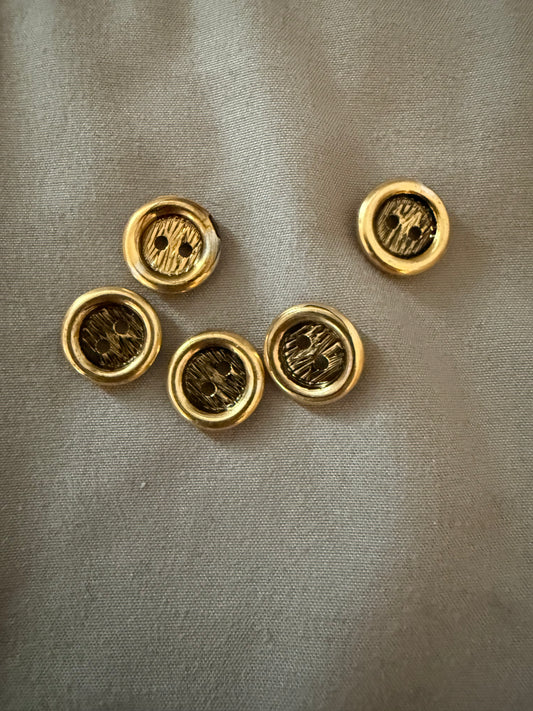 Buttons - Vintage Metal #9