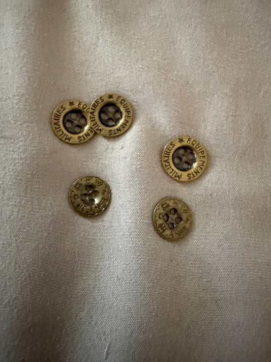 Buttons - Vintage Metal #11