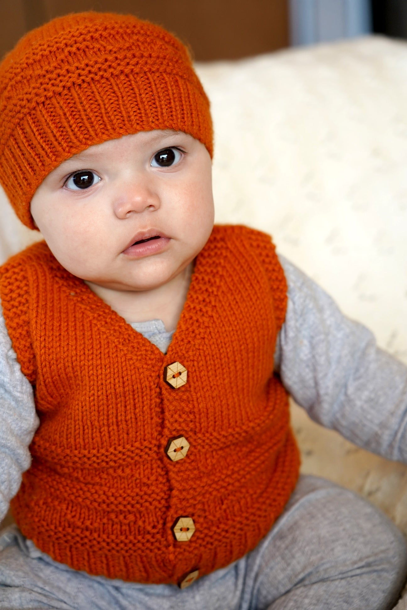 Finlay Vest and Hat - LisaFDesign BC145