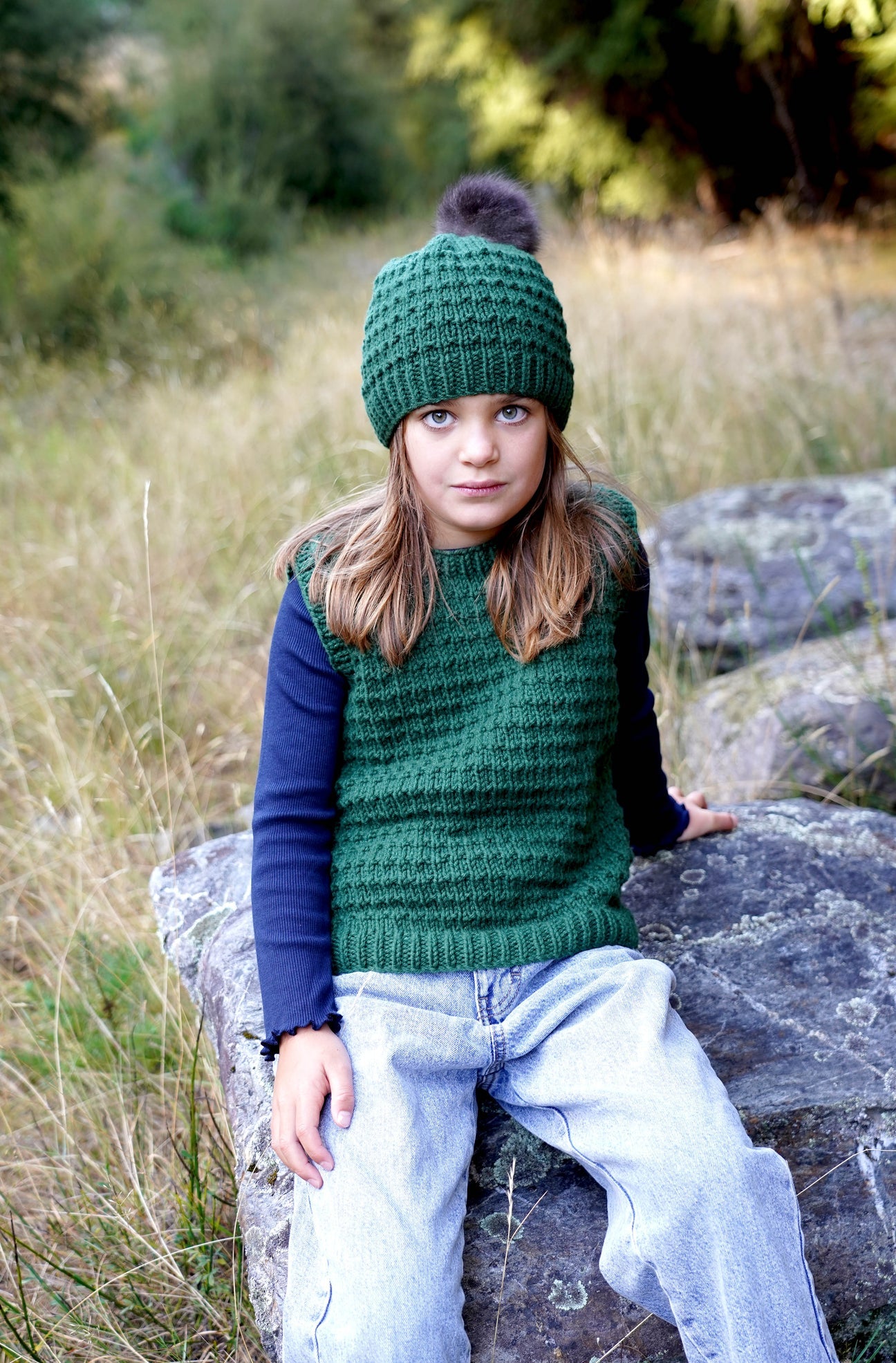 Keeley Vest and Hat - LisaFDesign LF59