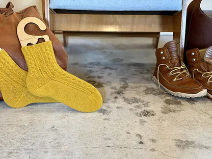 Ties that Bind Sock - EBEforever designs - PDF PATTERN