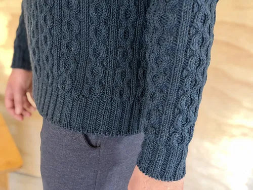Ties that Bind Pullover - EBEforever designs - PDF PATTERN