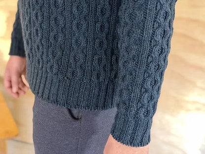 Ties that Bind Pullover - EBEforever designs - PDF PATTERN