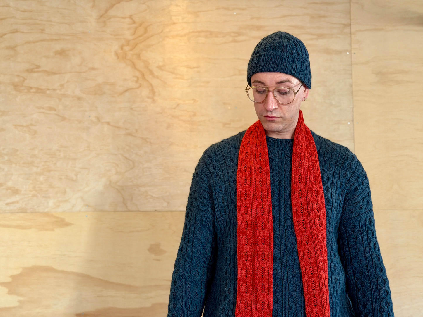 Ties that Bind Scarf - EBEforever designs - PDF PATTERN