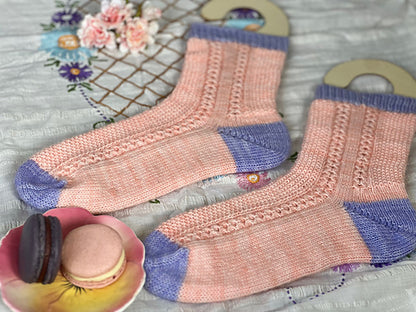 EBEforever designs - Sweet Enough Socks - PDF PATTERN