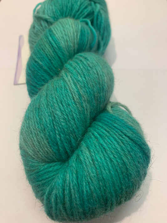 Kiwiyarn-a - 4 Ply Merino Possum Yarn - Aqua Marine