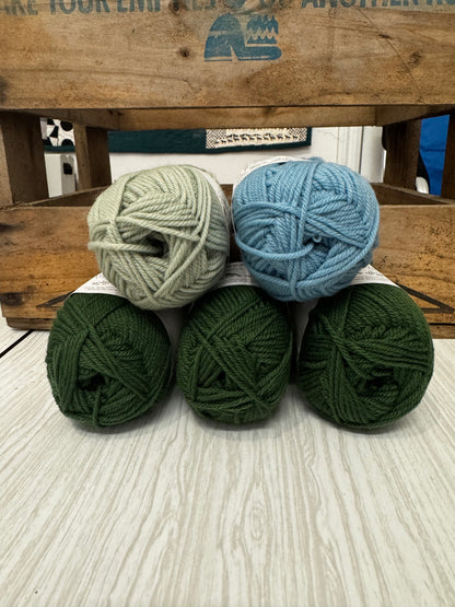 Coorie Shawl Yarn Kit - Burnt Hill Vesper Yarn