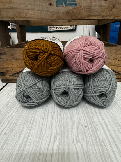 Coorie Shawl Yarn Kit - Burnt Hill Vesper Yarn