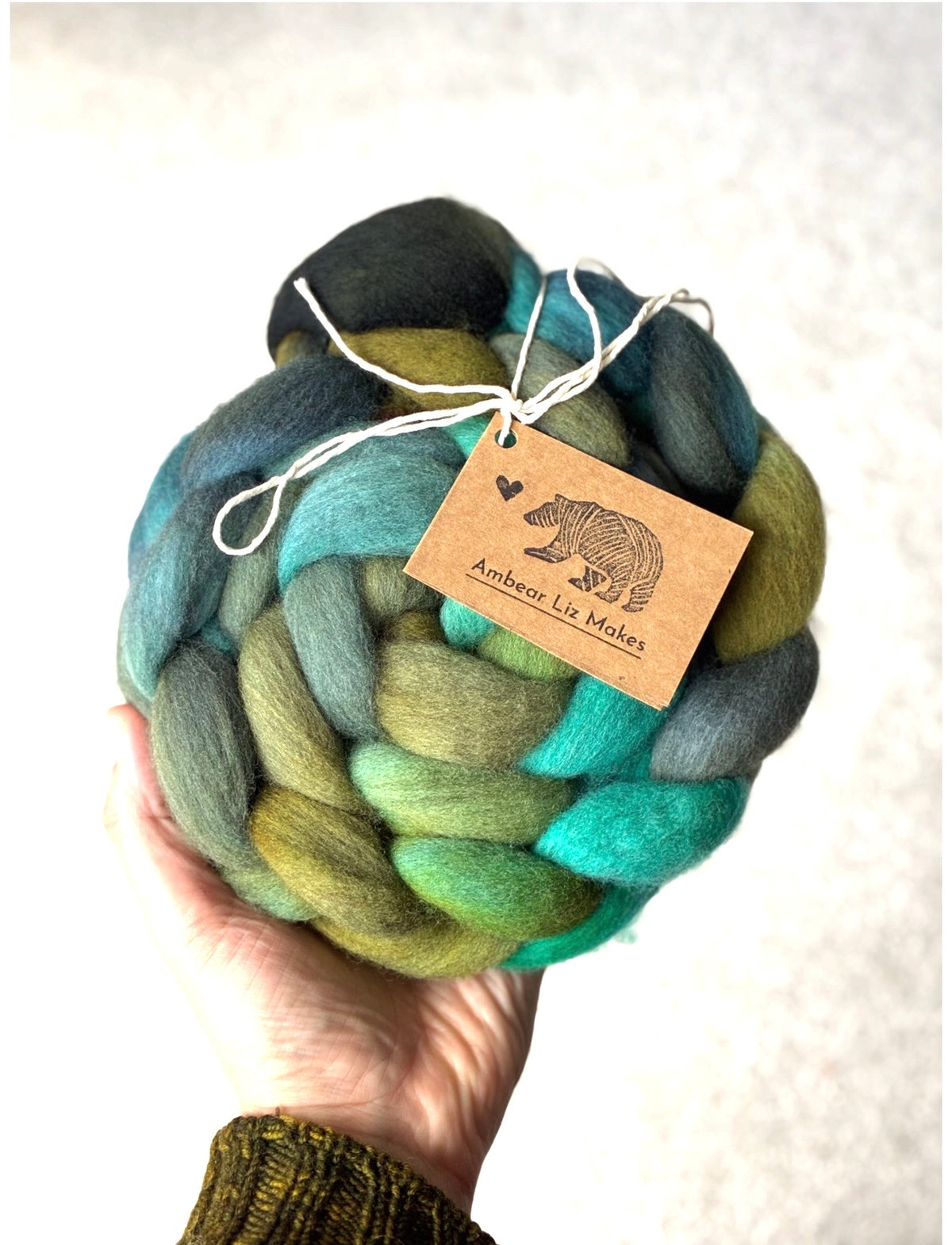 Dizzy Seas - Spinning Fibre - Ambear Liz Makes