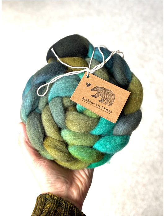 Dizzy Seas - Spinning Fibre - Ambear Liz Makes