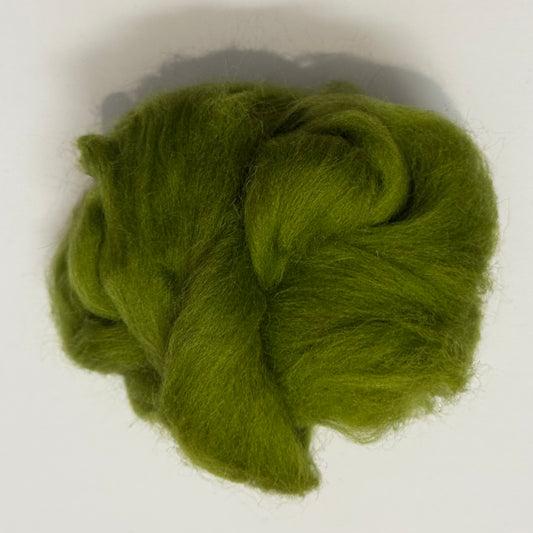 Needle Felting Corriedale Pack Small - Olive Green