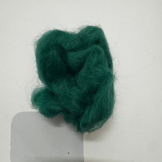 Needle Felting Corriedale Pack Small - Forest Teal