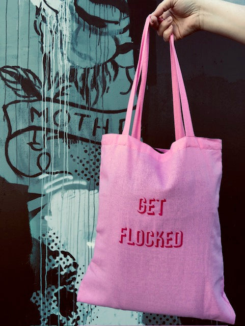 Tote Bag - Get Flocked - Pink
