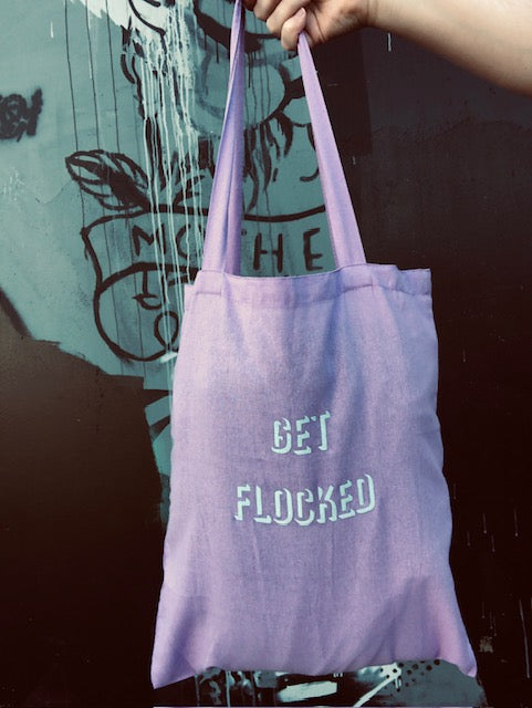 Tote Bag - Get Flocked - Lilac