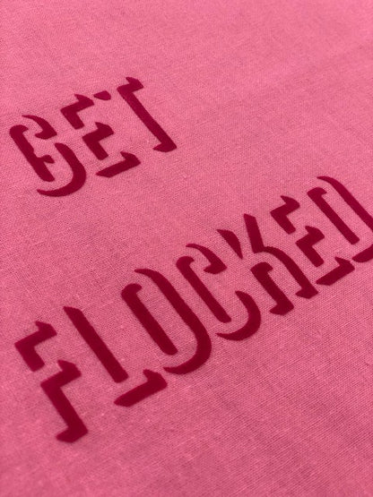 Tote Bag - Get Flocked - Pink