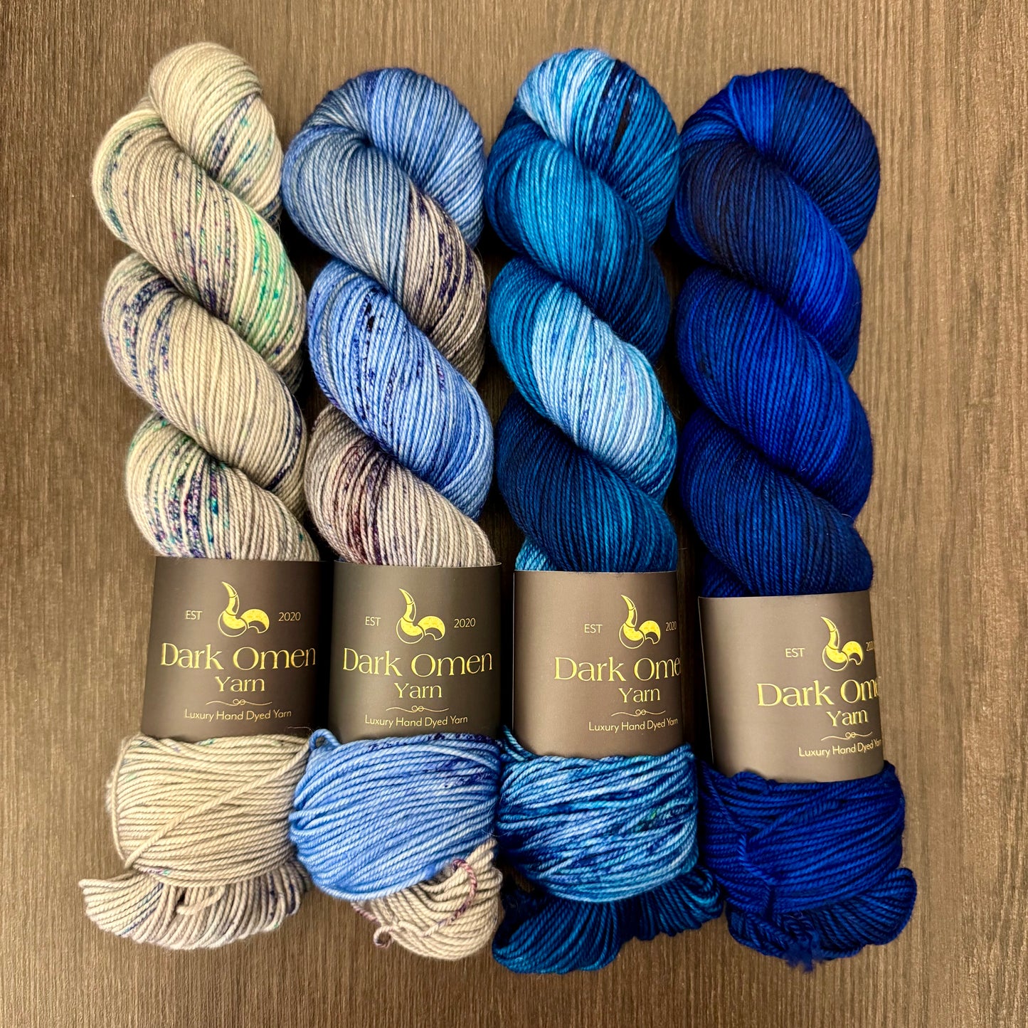 Rose Cardigan Planetarium Fade Kit - Dark Omen Yarn