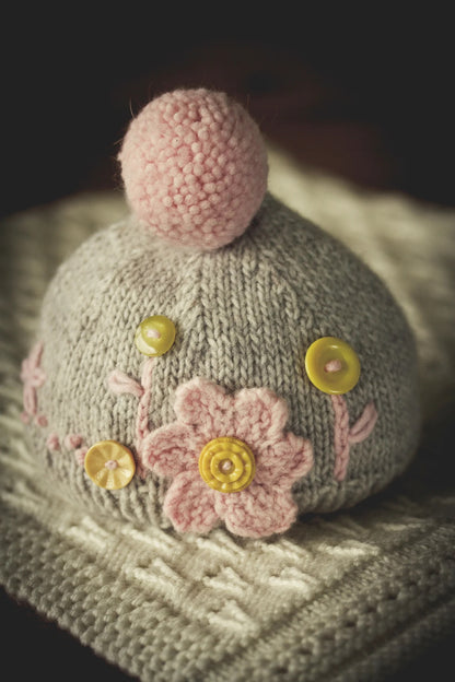 LisaFDesign - BC50 Baby Daisy Hat