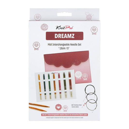 KnitPro - Dreamz Midi 5" Set