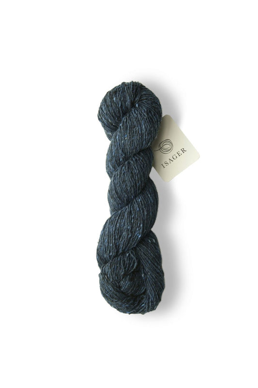 Isager - Tweed - Navy