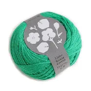 Bright Green 105 - Daruma Linen Ramie Cotton Fingering