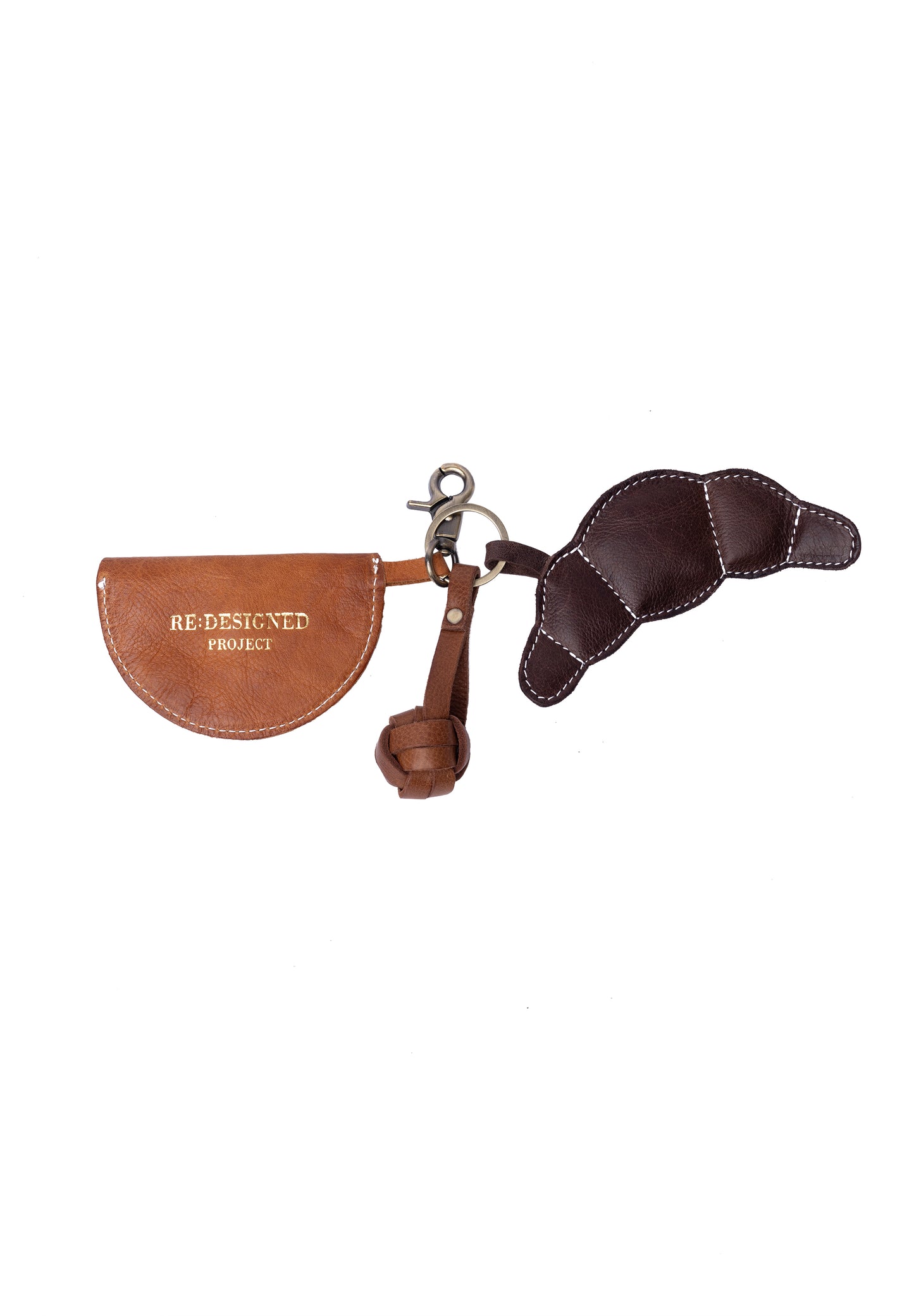 Re:Designed - Project 143 Keyring - Croissant Multi
