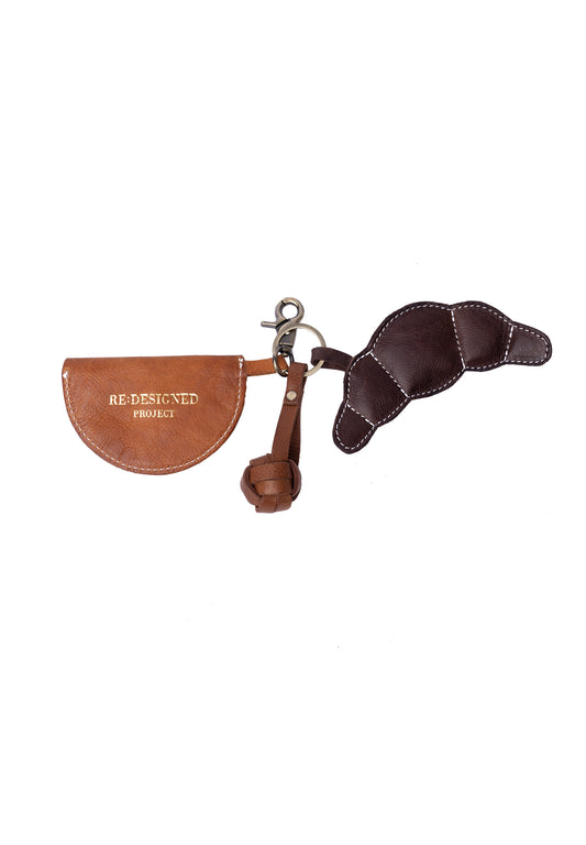 Re:Designed - Project 143 Keyring - Croissant Multi