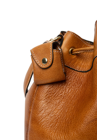 Re:Designed - Project 20 Drawstring Bucket Bag - Tan