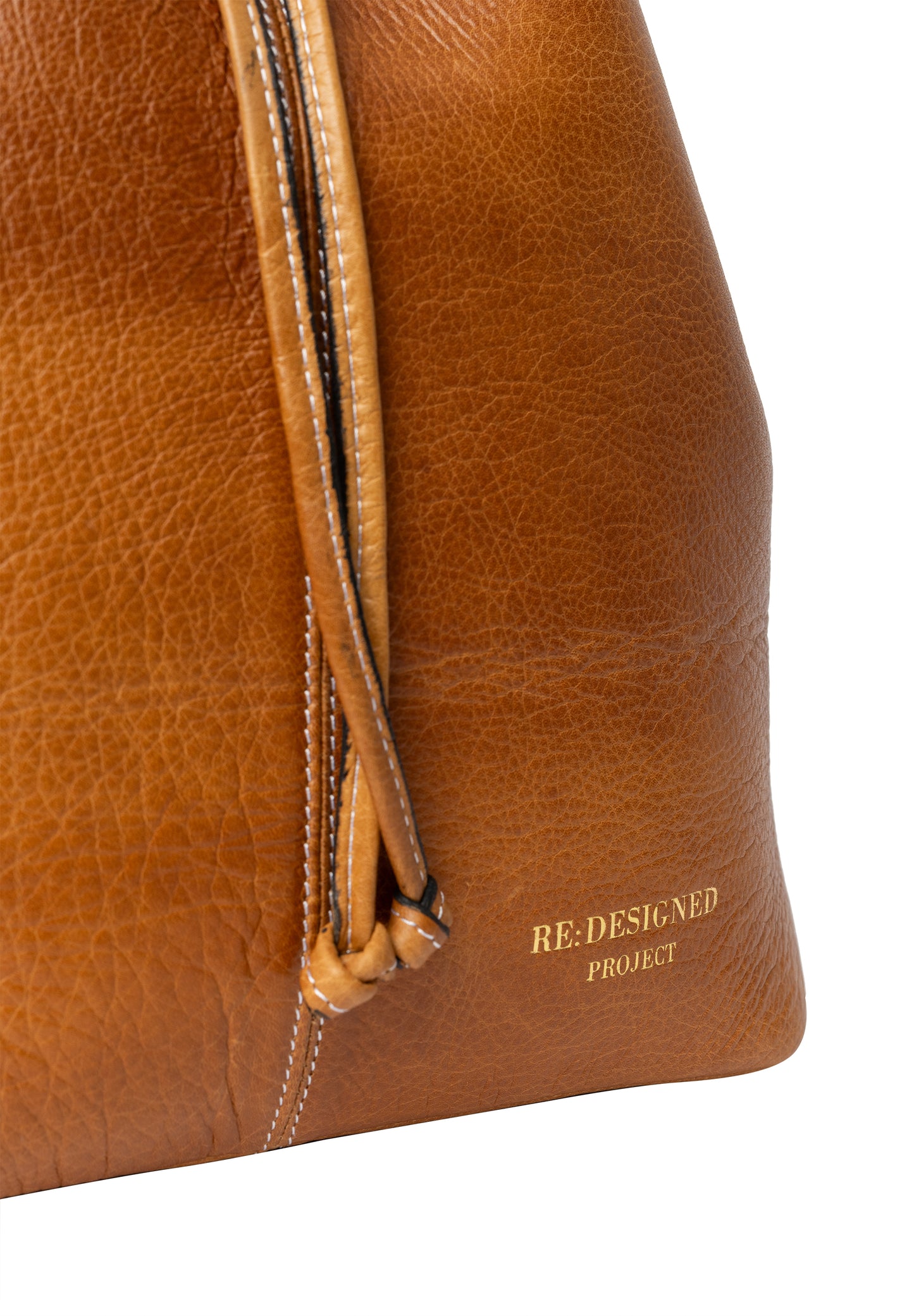 Re:Designed - Project 20 Drawstring Bucket Bag - Tan