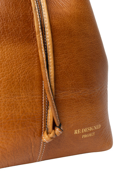 Re:Designed - Project 20 Drawstring Bucket Bag - Tan