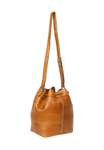 Re:Designed - Project 20 Drawstring Bucket Bag - Tan