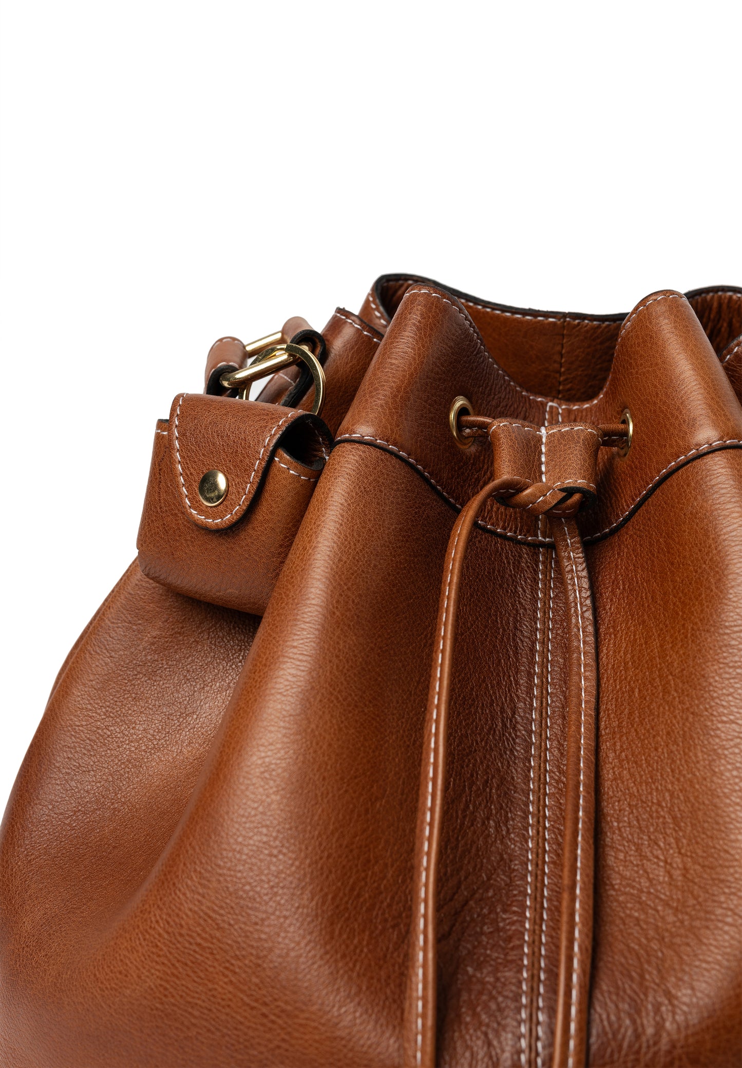 Re:Designed - Project 20 Drawstring Bucket Bag - Walnut