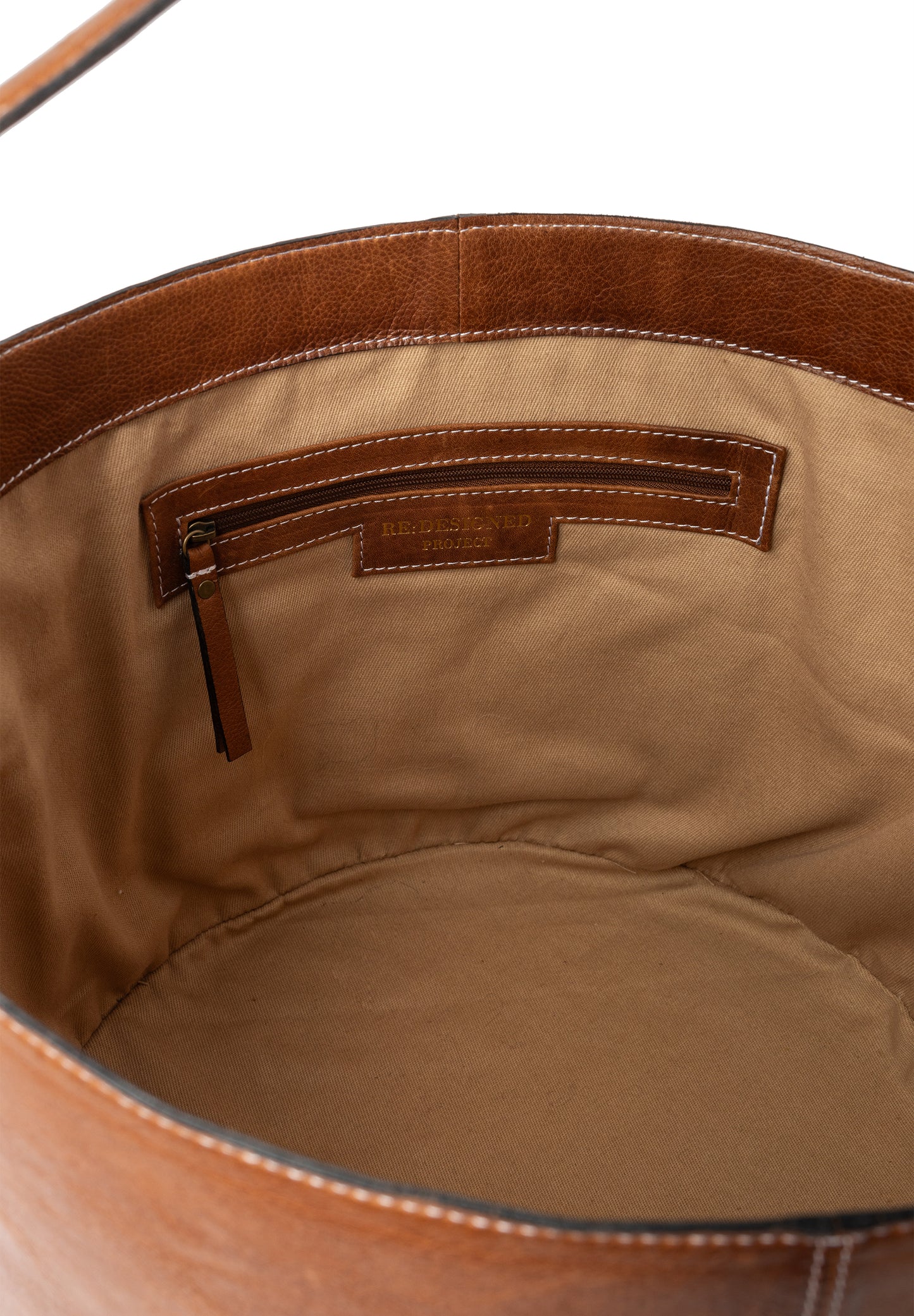 Re:Designed - Project 27 Large Bucket Bag - Walnut