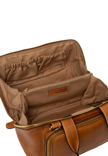 Re:Designed - Project 39 Crossover Bag  - Burned Tan/Brass - PREORDER - MARCH DELIVERY