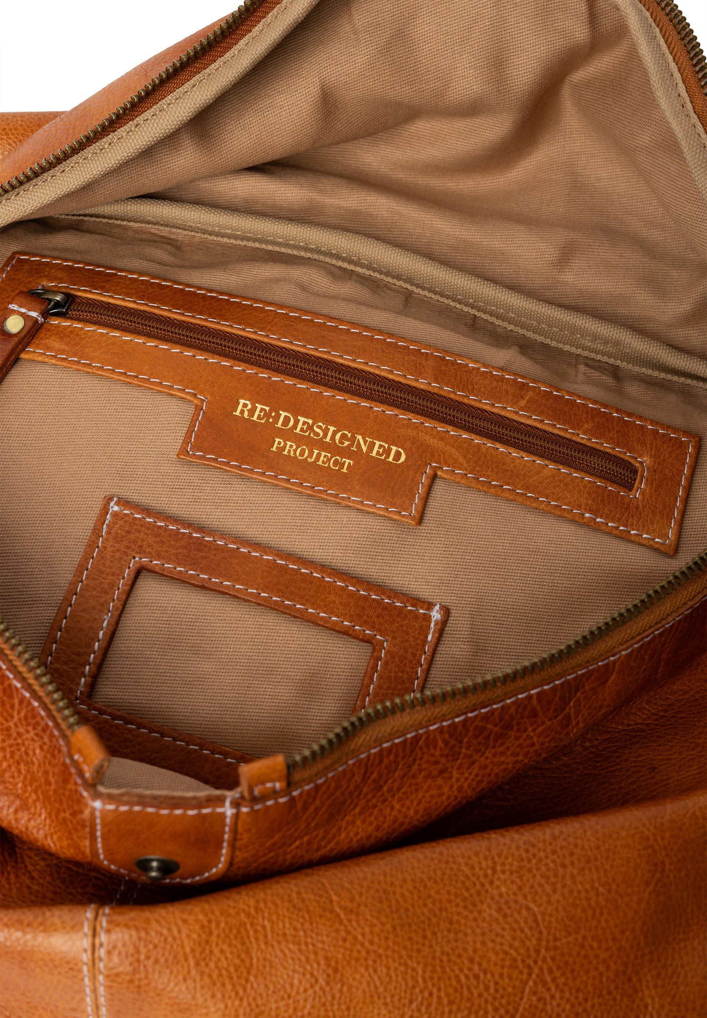 Re:Designed - Project 96 Bumbag - Torn & Cut Burned Tan - PREORDER SEPTEMBER DELIVERY