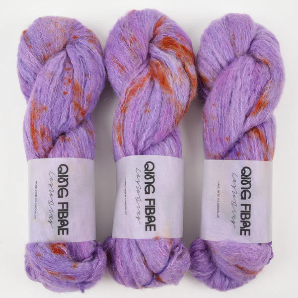Purple Haze - Melted Baby Suri - Qing Fibre