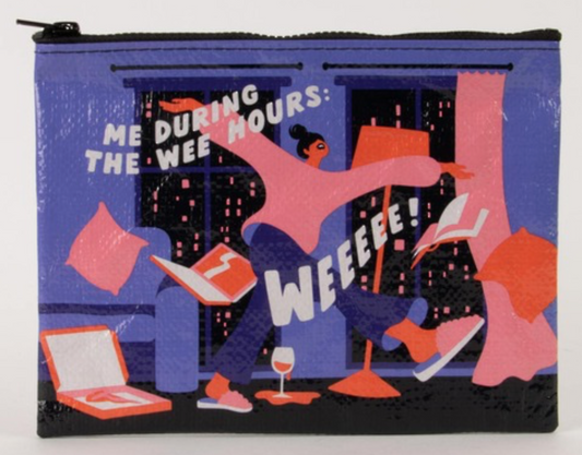 Blue Q - Zipper Pouch - The Wee Hours