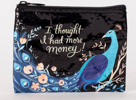 Blue Q - Coin Purse - Thought I Had More Money