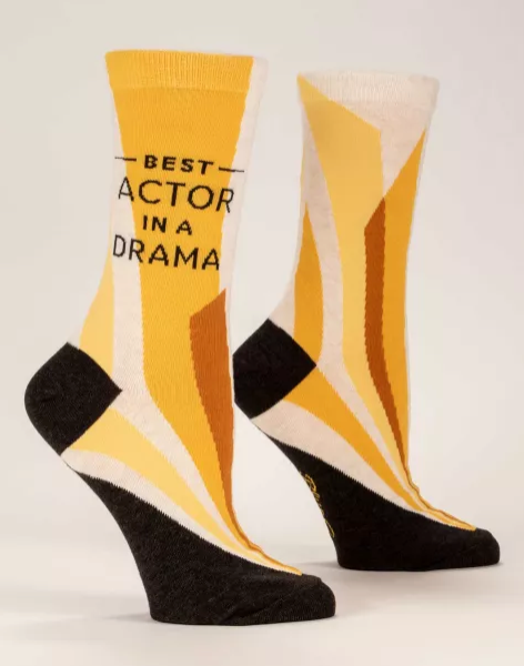 Blue Q - Ladies Socks - Best Actor in a Drama