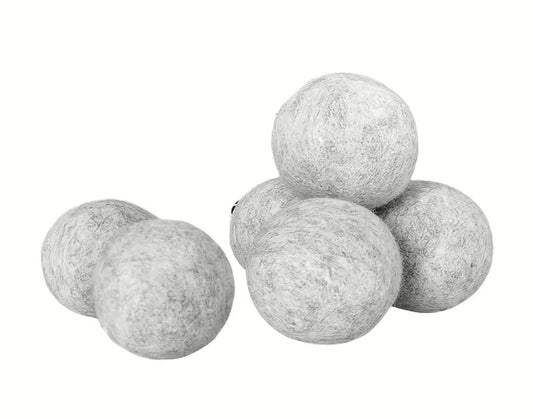 Woollen Felted Dryer Ball - Grey