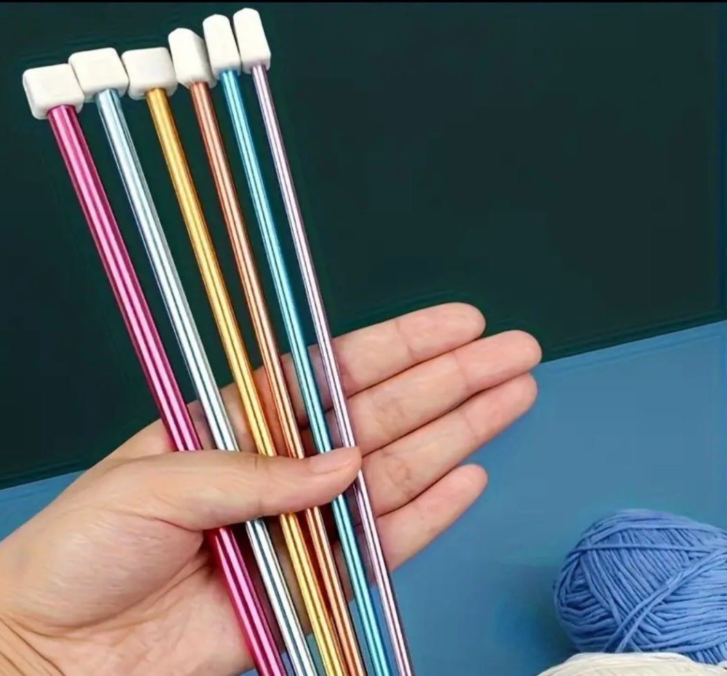 Single Point Knitting Needles - 35 cm length - 10.0 mm