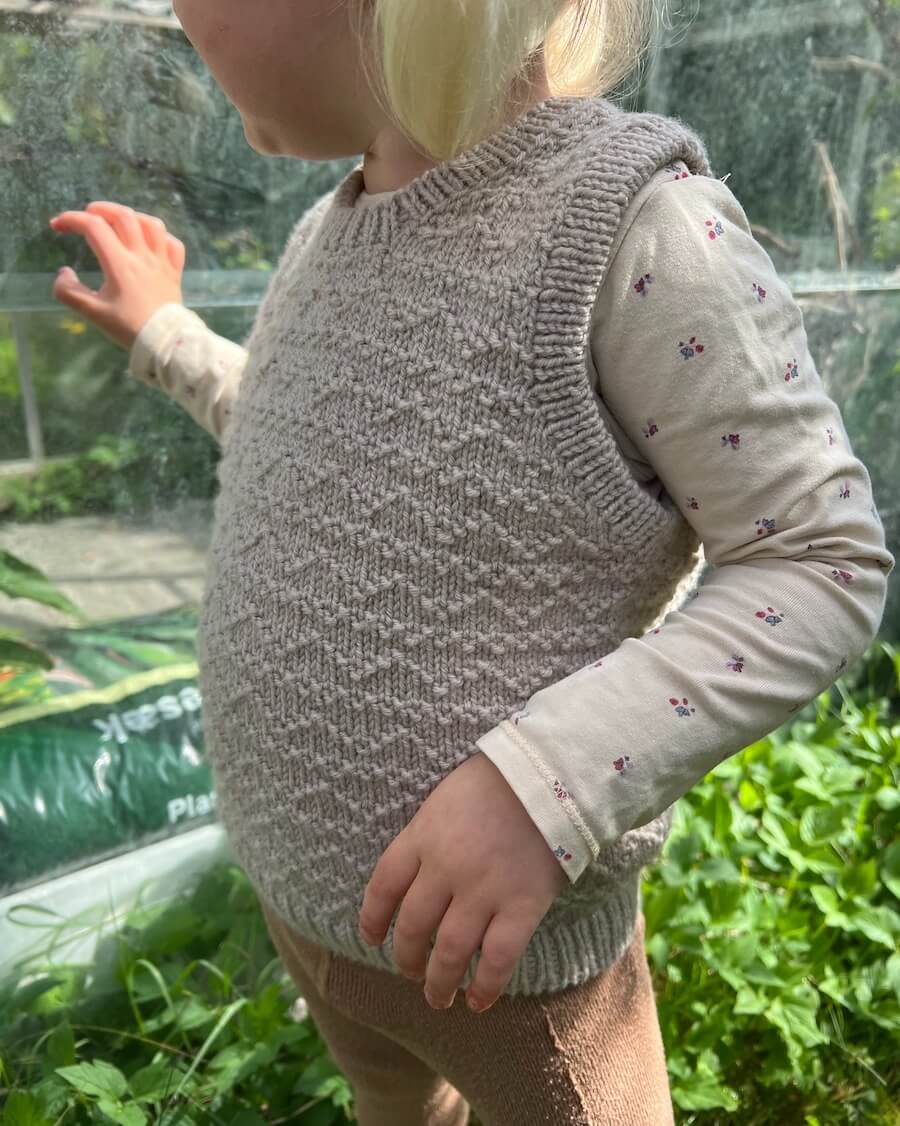 Sille Slipover Mini - PetiteKnit - PRINTED PATTERN