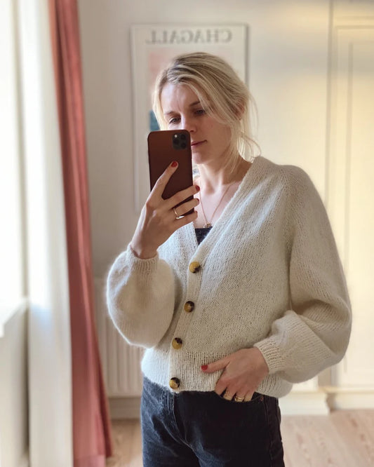 Balloon Cardigan - PetiteKnit - PRINTED PATTERN