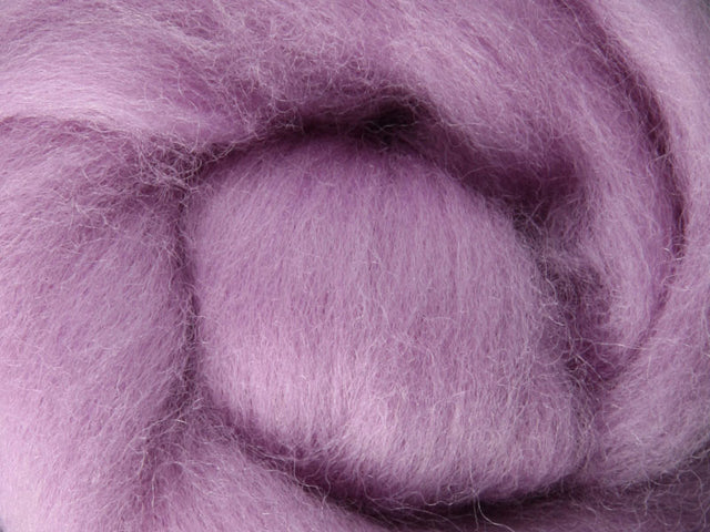 Corriedale Fibre 50g Sliver - Lavender