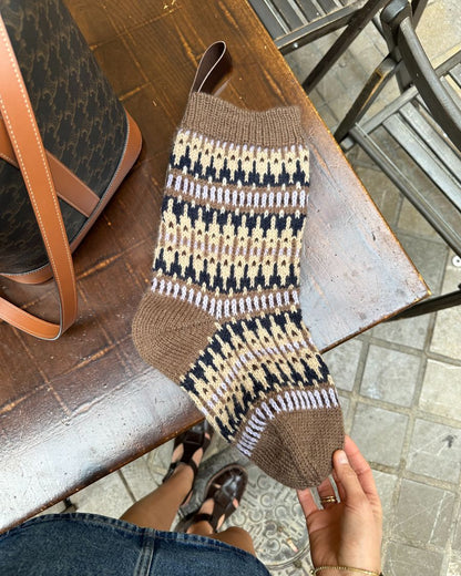 Celeste Christmas Stocking - PetiteKnit - PRINTED PATTERN