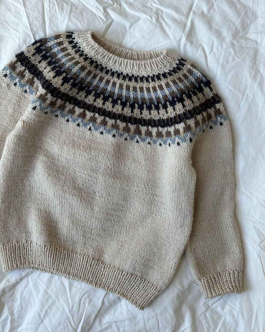 Celeste Sweater - Junior - PetiteKnit - PRINTED PATTERN