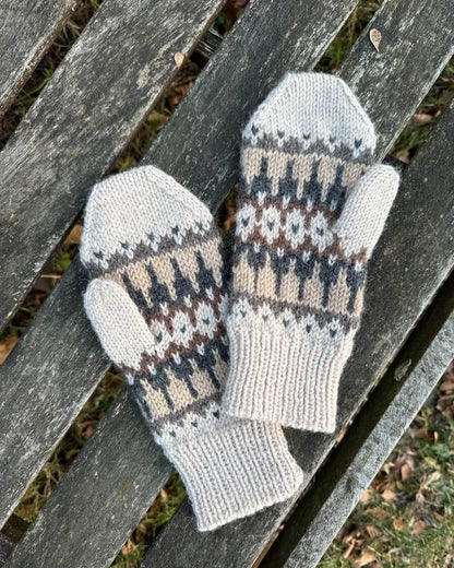Celeste Mittens - PetiteKnit - PRINTED PATTERN