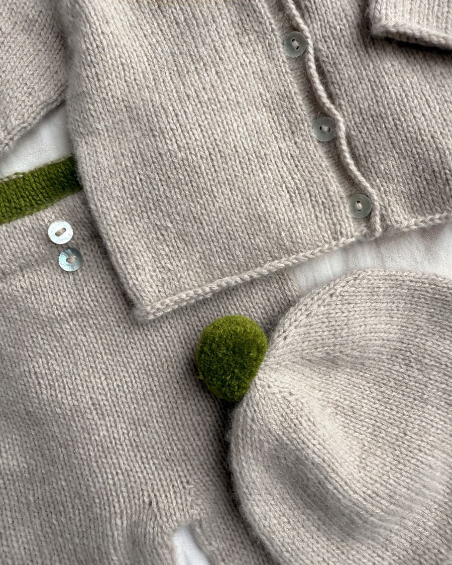 Cleo Baby Set - Baby - PetiteKnit - PRINTED PATTERN