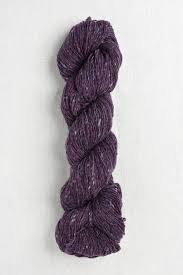 Isager - Tweed - Purple